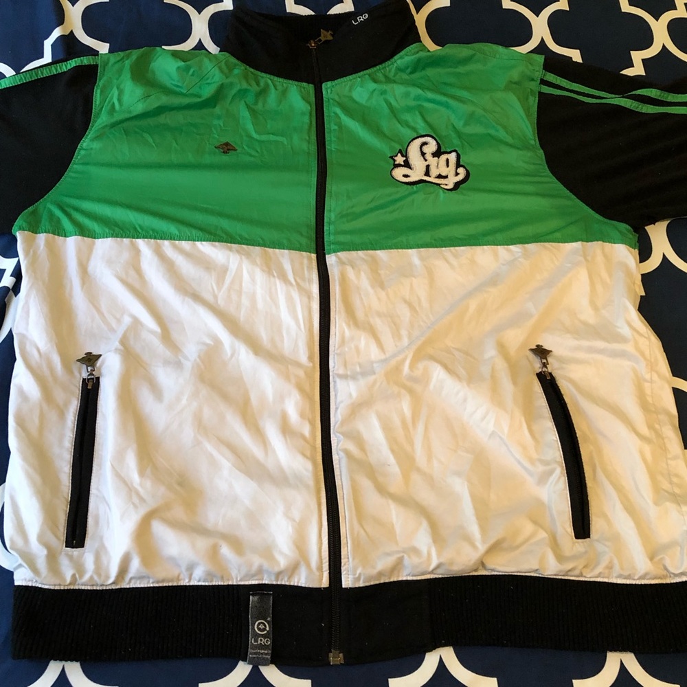 Men’s Lrg Tracksuit Jacket Size: Men’s Large